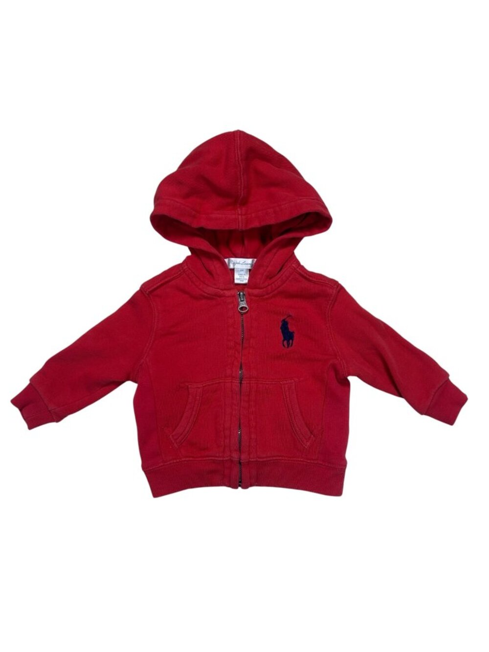 Ralph Lauren Hoodie 6 Month Red Pony Preppy Unisex
